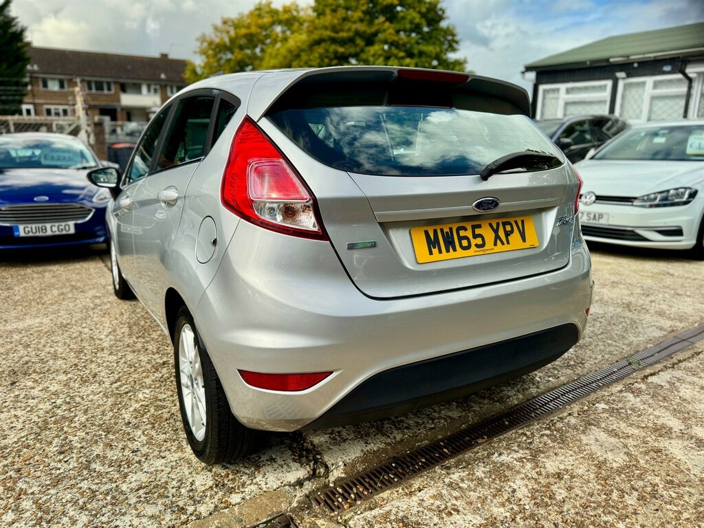 Ford Fiesta Hatchback MW65XPV Silver #4