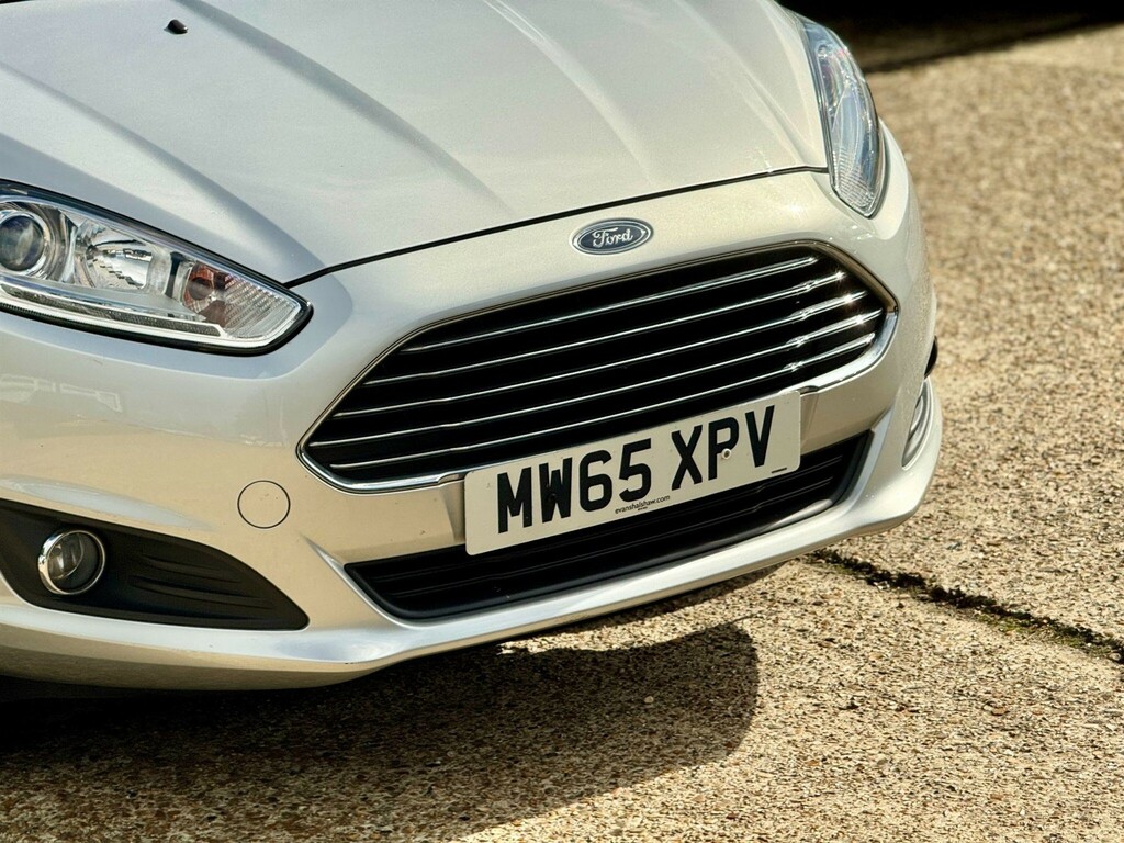 Ford Fiesta Hatchback MW65XPV Silver #2