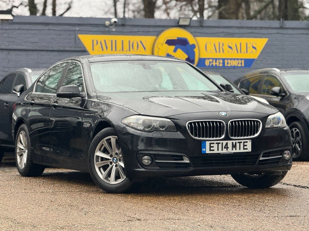 BMW 5 Series Saloon Black