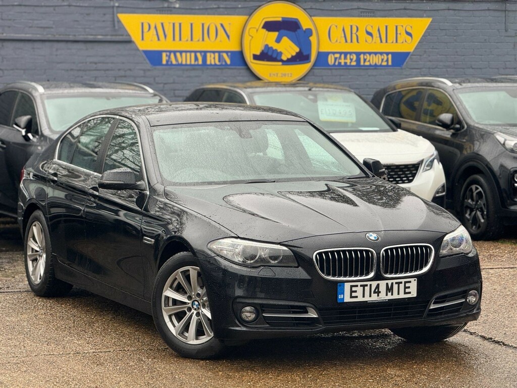 BMW 5 Series Saloon ET14MTE Black #6