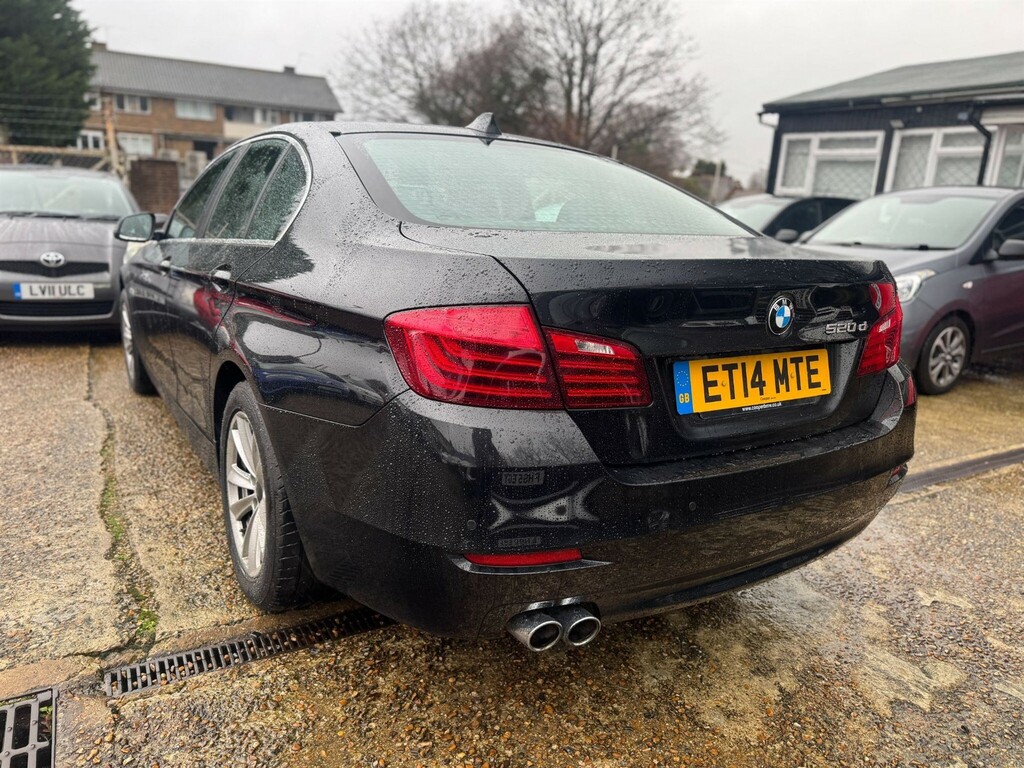 BMW 5 Series Saloon ET14MTE Black #4