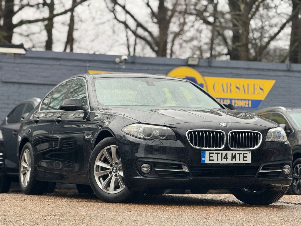 BMW 5 Series Saloon ET14MTE Black #5