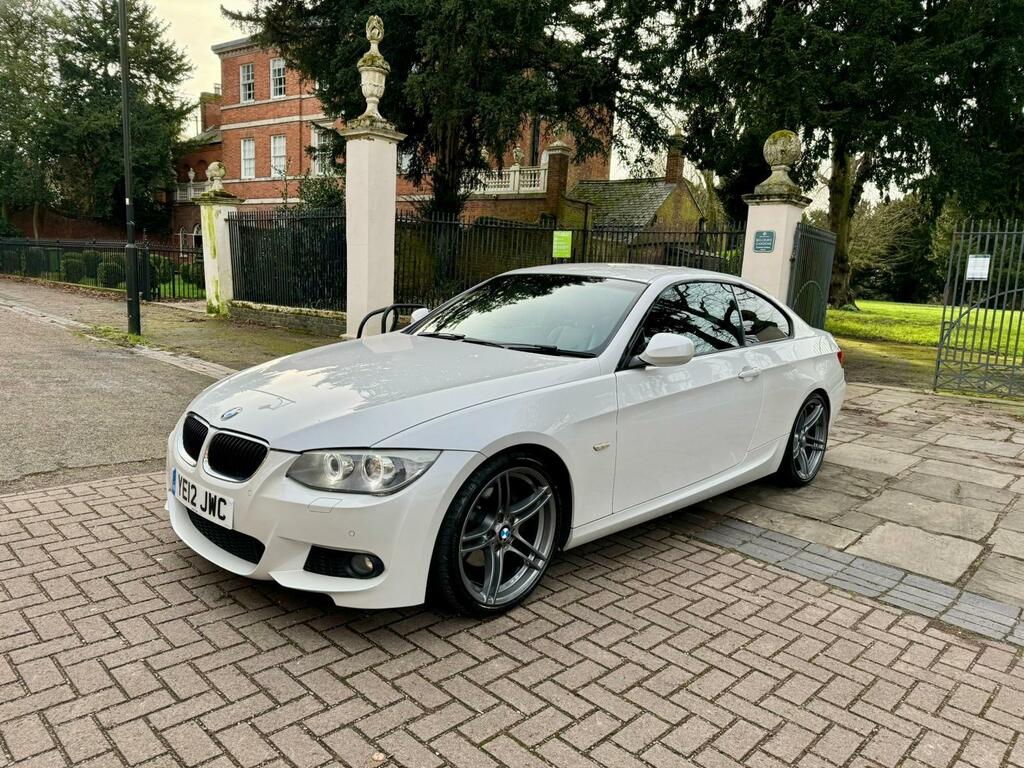 BMW 3 Series 320D M Sport YE12JWC White #2