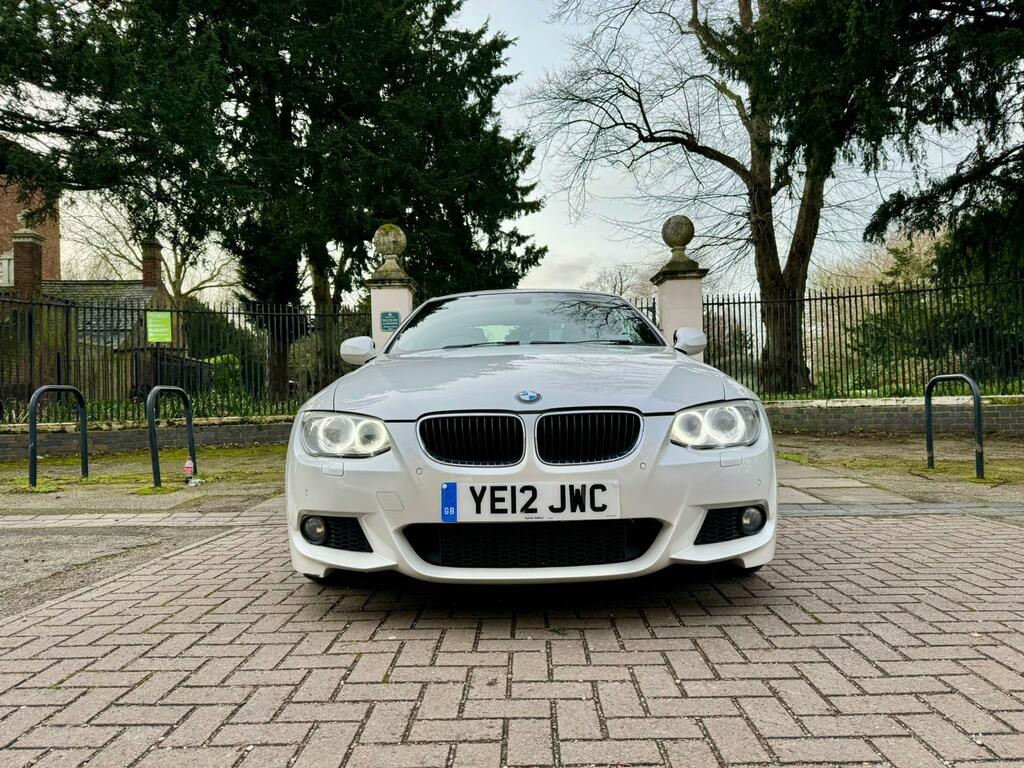 BMW 3 Series 320D M Sport YE12JWC White #3