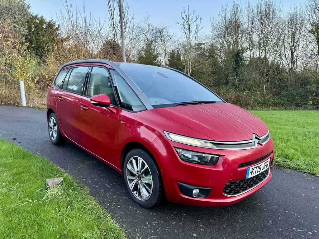 Citroen Grand C4 SpaceTourer Grand E-hdi Exclusive Red