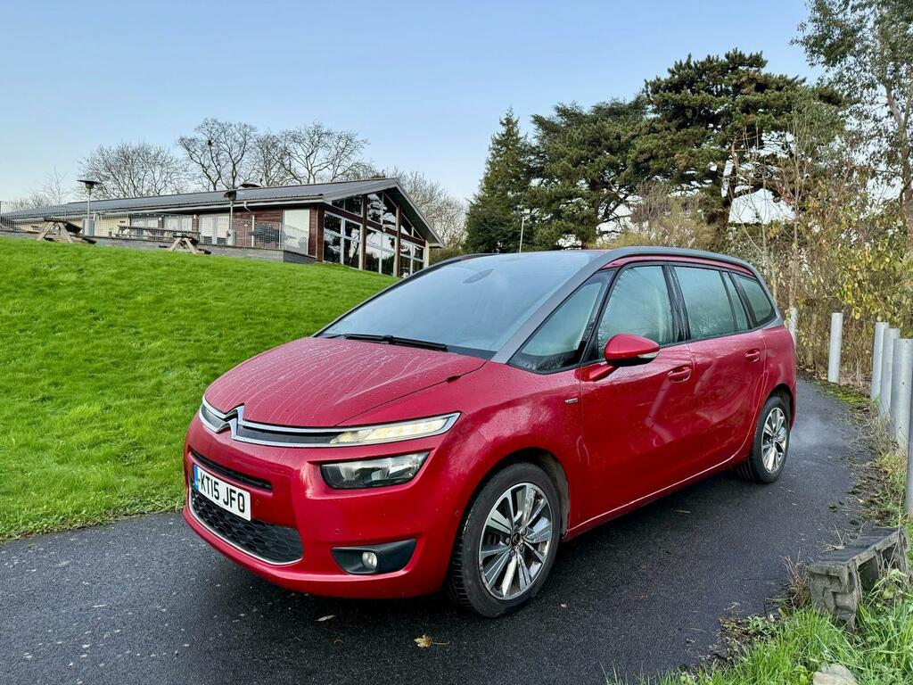 Citroen Grand C4 SpaceTourer Grand E-hdi Exclusive KT15JFO Red #2