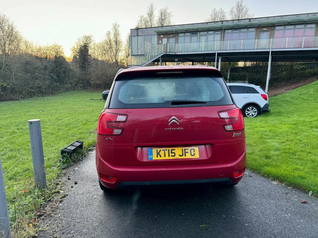 Citroen Grand C4 SpaceTourer Grand E-hdi Exclusive KT15JFO Red #5
