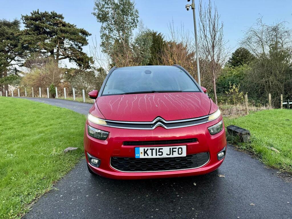 Citroen Grand C4 SpaceTourer Grand E-hdi Exclusive KT15JFO Red #4