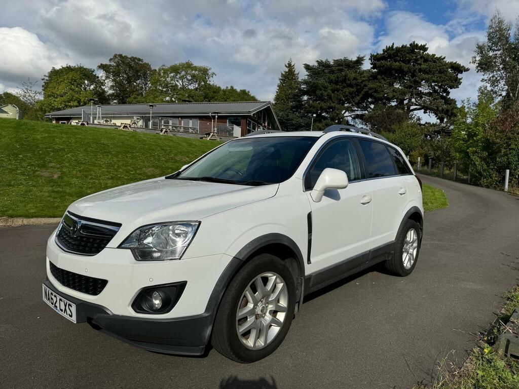 Vauxhall Antara Exclusiv Cdti S S White #2