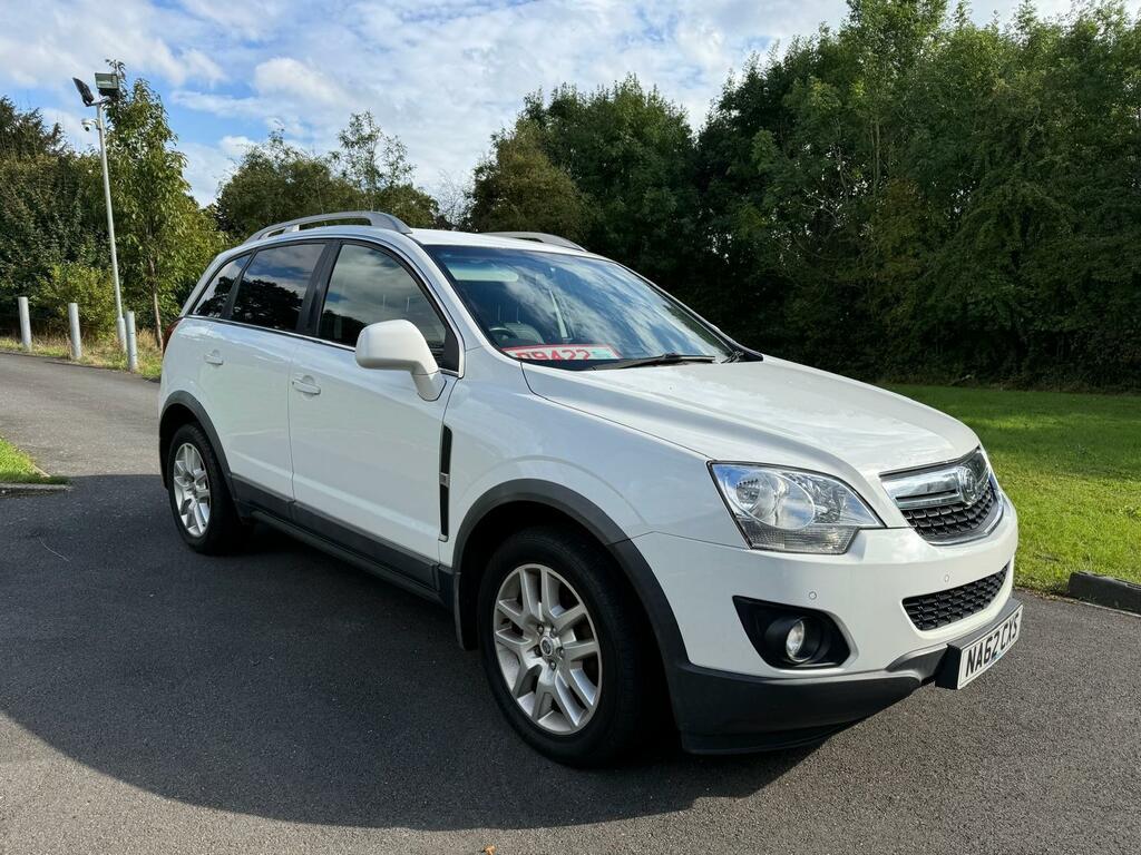 Vauxhall Antara Exclusiv Cdti S S White