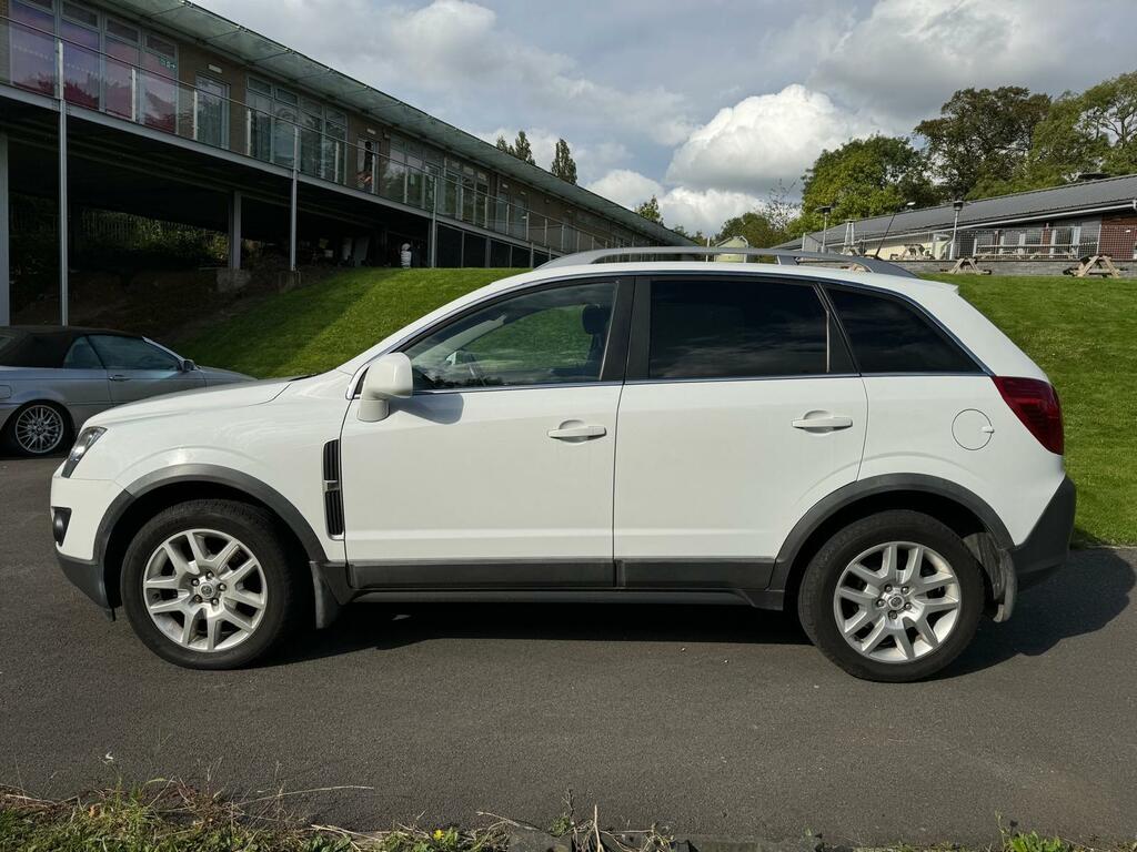 Vauxhall Antara Exclusiv Cdti S S White #4