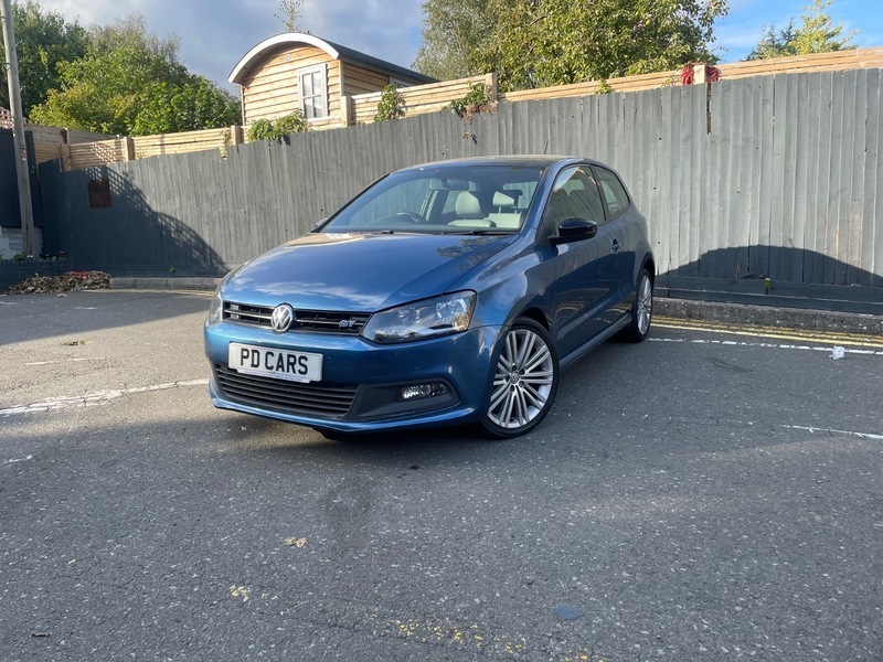 Volkswagen Polo Bluegt Dsg Blue #2