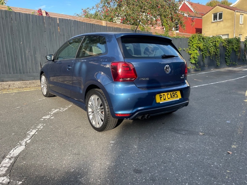 Volkswagen Polo Bluegt Dsg Blue #4