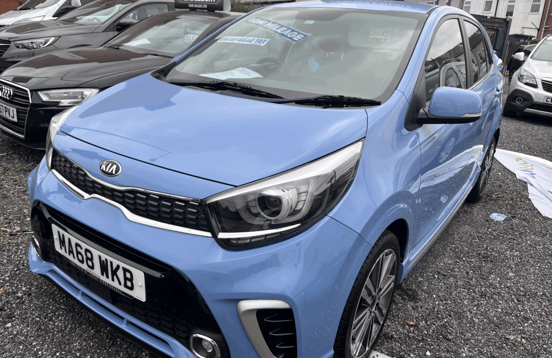 Kia Picanto Hatchback MA68WKB Black #2