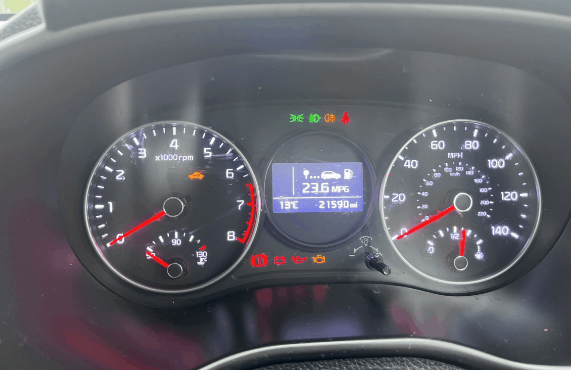 Kia Picanto Hatchback MA68WKB Black #4