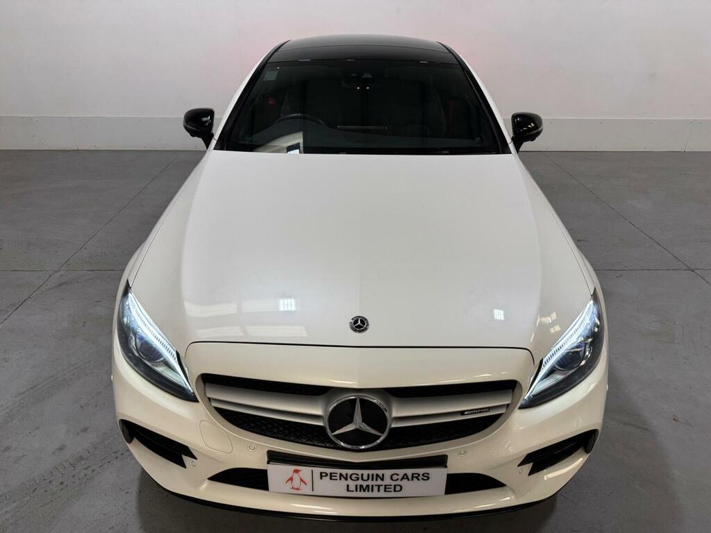 Mercedes-Benz C Class Coupe 3.0 C43 V6 Amg Night Edition Premium Plus KR21PKZ White #6