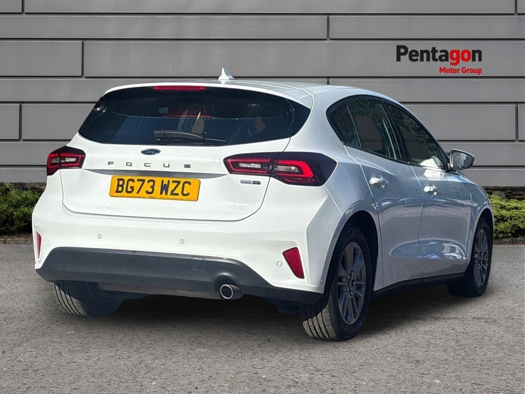 Ford Focus 1.0T Ecoboost Mhev Titanium Hatchback H BG73WZC White #4