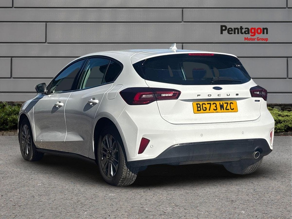 Ford Focus 1.0T Ecoboost Mhev Titanium Hatchback H BG73WZC White #2