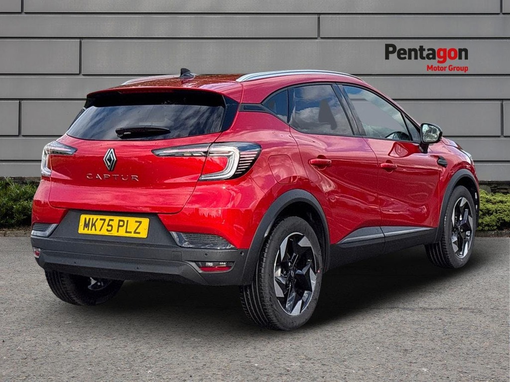 Renault Captur 1.0 Tce Techno Suv Euro 6 Ss MK75PLZ Red #4