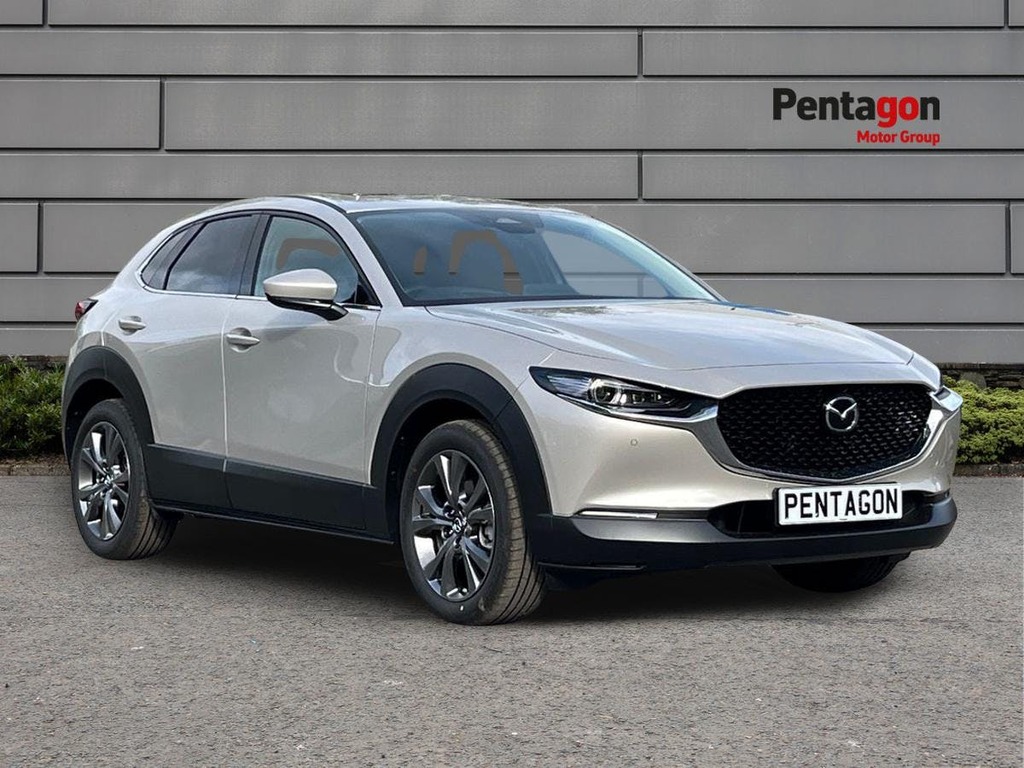 Mazda CX-30 2.0 E Skyactiv X Mhev Exclusive Line Suv Petro White