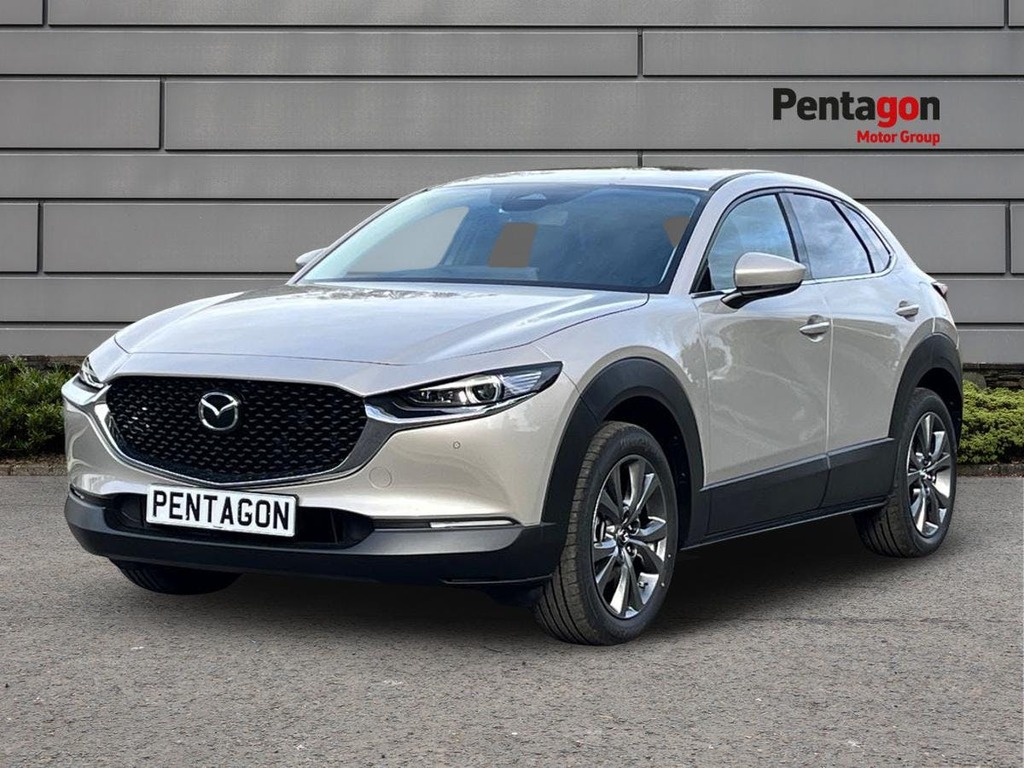 Mazda CX-30 2.0 E Skyactiv X Mhev Exclusive Line Suv Petro FV75BSZ White #3