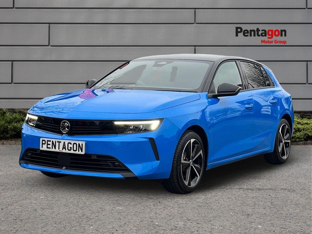 Vauxhall Astra 1.2 Turbo Griffin Hatchback Euro FD75HZP Blue #3