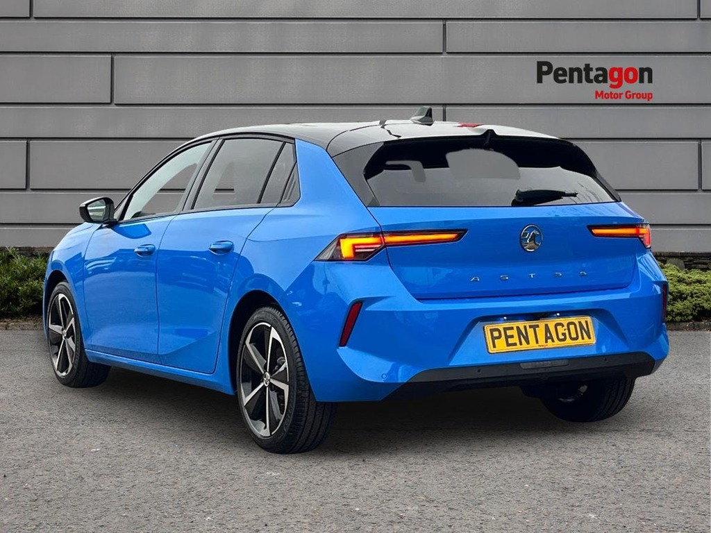 Vauxhall Astra 1.2 Turbo Griffin Hatchback Euro FD75HZP Blue #2