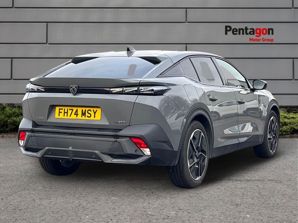 Peugeot 408 1.6 12.4Kwh Gt Fastback Plug In Hybrid Grey #4