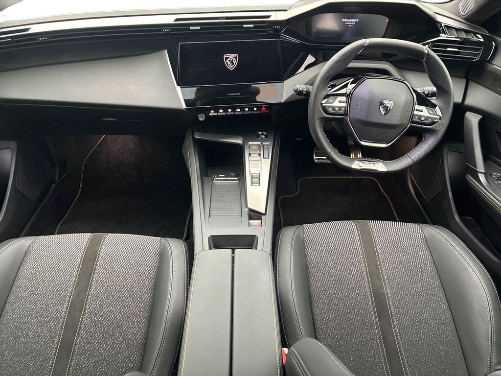 Peugeot 408 58Kwh Gt Fastback 210 Ps FY25BWB Black #6