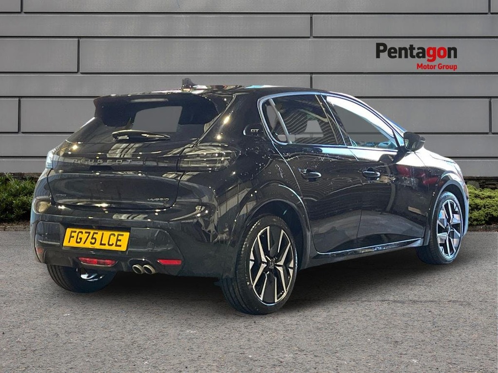 Peugeot 208 1.2 Hybrid Gt Premium Hatchback Hybrid FG75LCE Black #4
