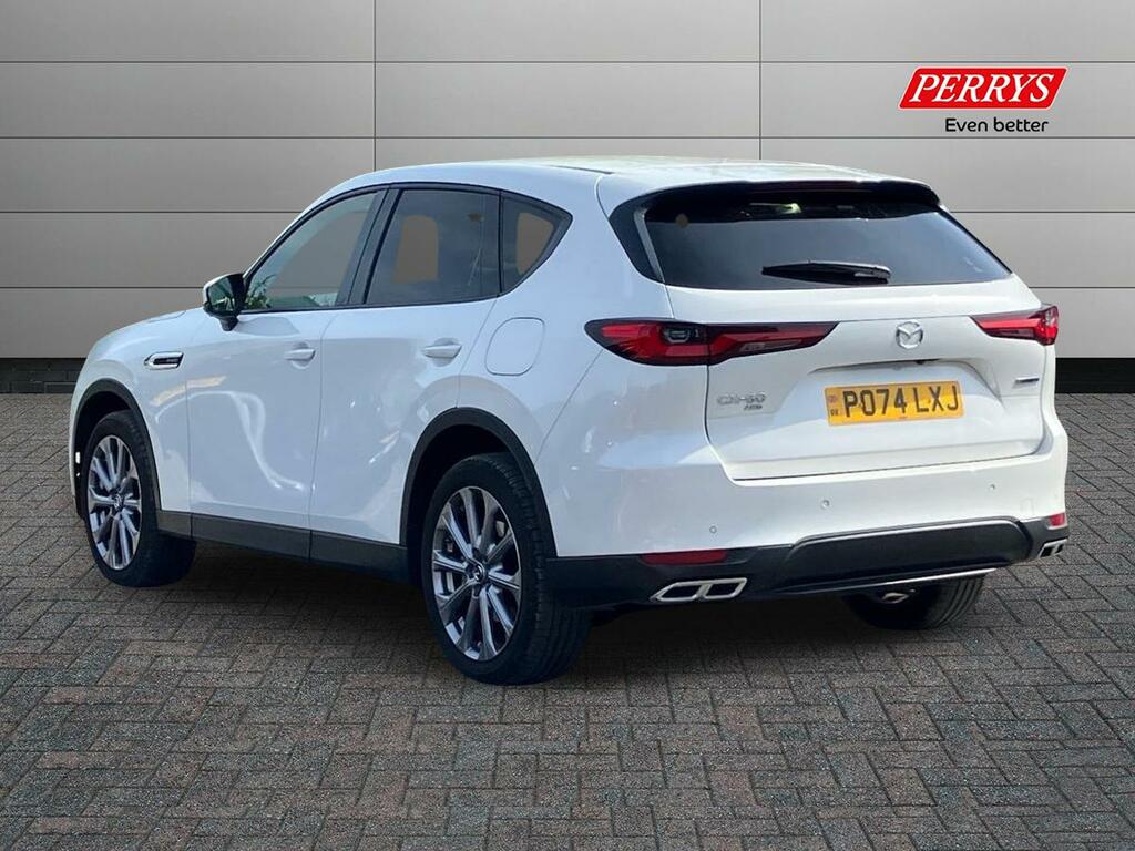 Mazda CX-60 2.5 Phev Exclusive-line Comfort Pack PO74LXJ White #2