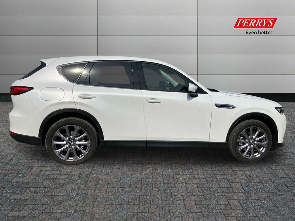 Mazda CX-60 2.5 Phev Exclusive-line Comfort Pack PO74LXJ White #3