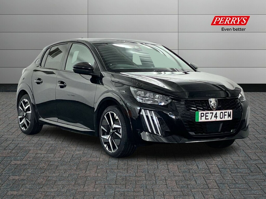 Peugeot e-208 115Kw Gt 51Kwh Black