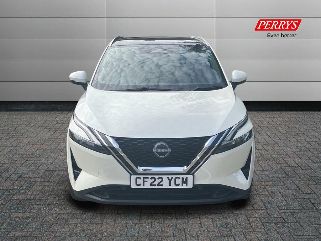 Nissan Qashqai 1.3 Dig-t Mh 158 Tekna Xtronic CF22YCM White #4
