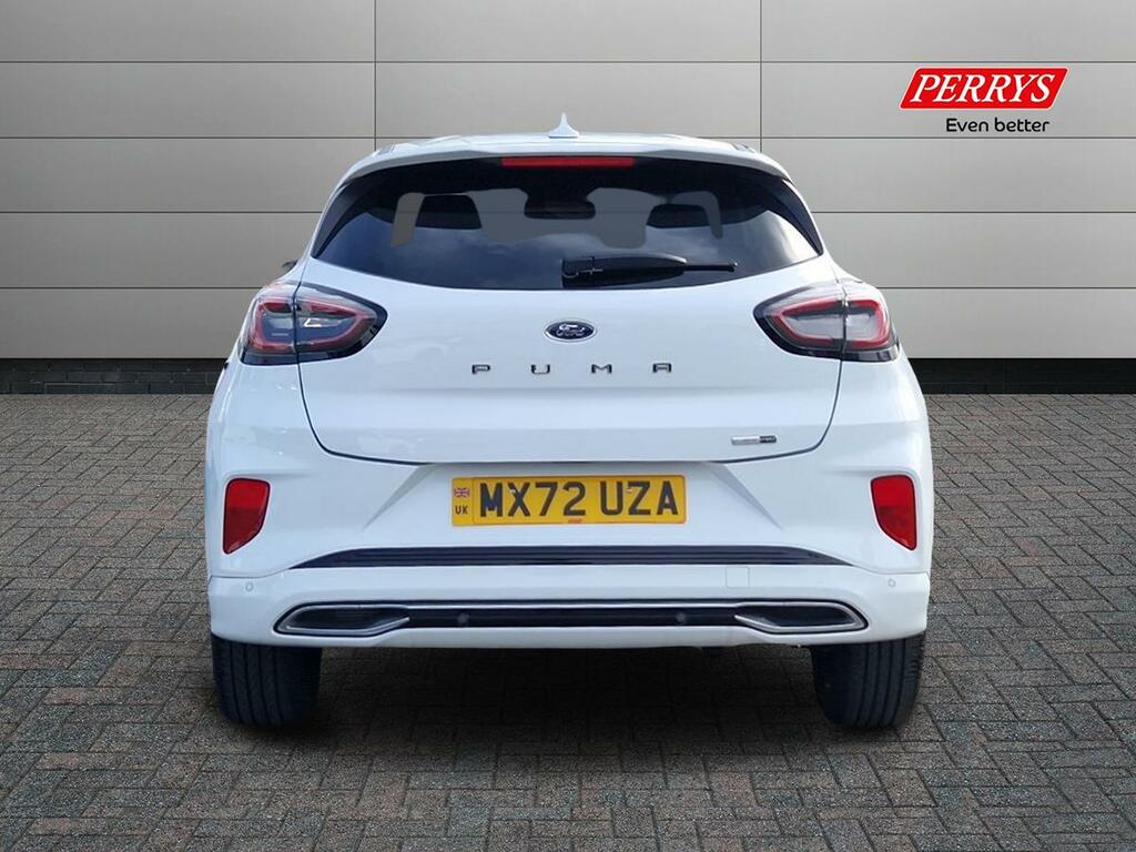 Ford Puma 1.0 Ecoboost Hybr Mhev 155 St-line Vignale Dct MX72UZA White #5