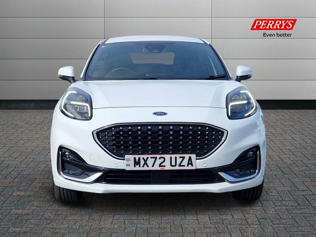 Ford Puma 1.0 Ecoboost Hybr Mhev 155 St-line Vignale Dct MX72UZA White #4