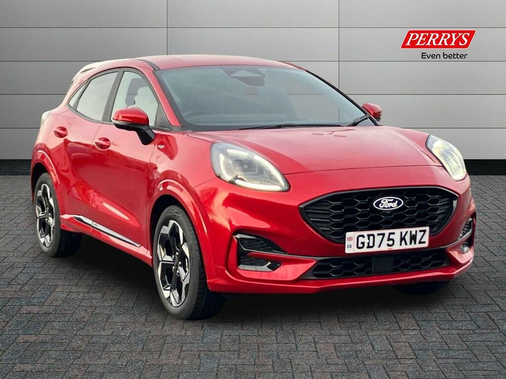 Ford Puma Puma St-line X 1.0L Ecoboost 125Ps Mhev 6 S Red