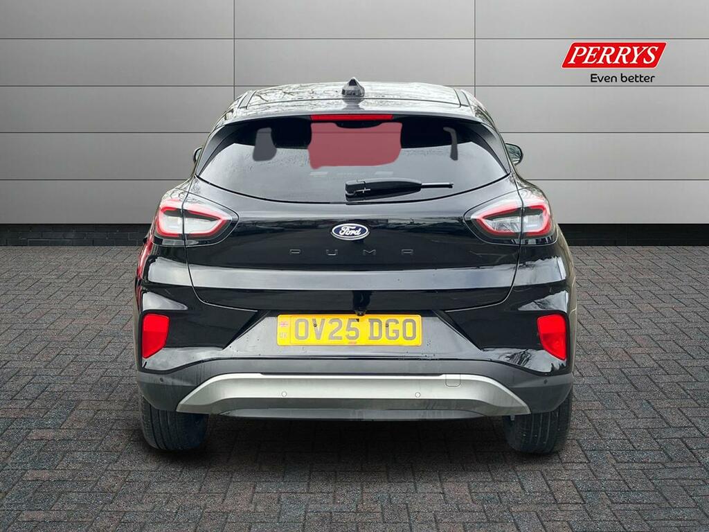Ford Puma 1.0 Ecoboost Hybrid Mhev Titanium OV25DGO Black #5