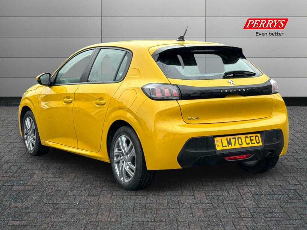 Peugeot 208 1.2 Puretech Active Premium LM70CEO Yellow #2