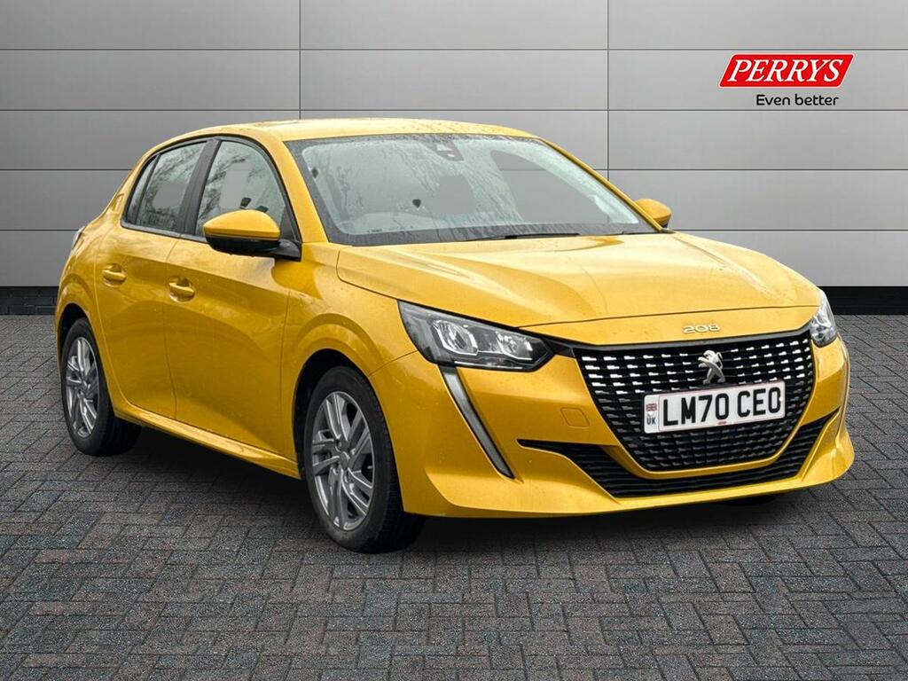 Peugeot 208 1.2 Puretech Active Premium Yellow