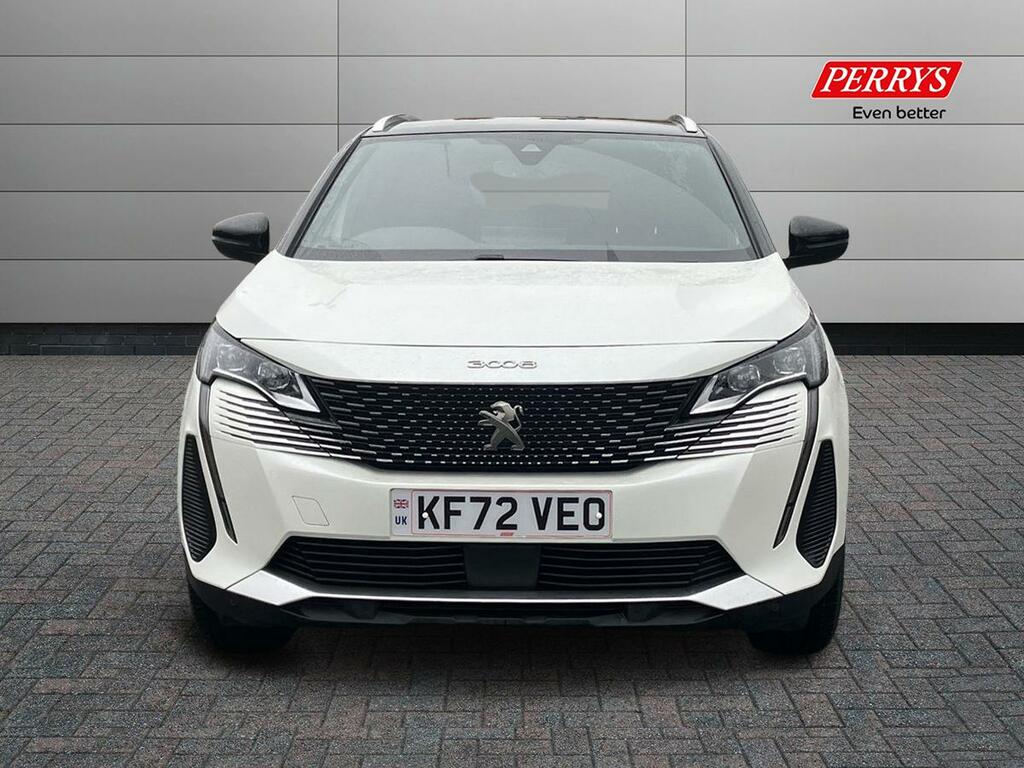 Peugeot 3008 1.6 Hybrid4 300 Gt E-eat8 KF72VEO White #4