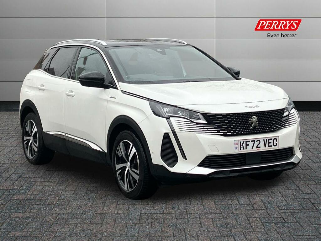 Peugeot 3008 1.6 Hybrid4 300 Gt E-eat8 White