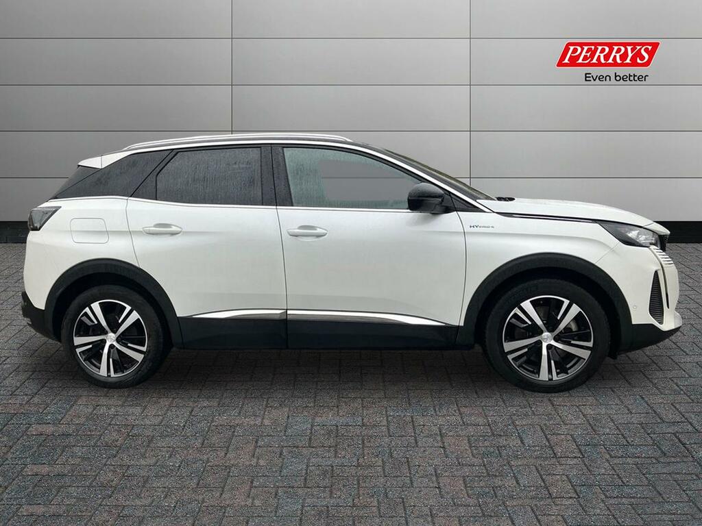 Peugeot 3008 1.6 Hybrid4 300 Gt E-eat8 KF72VEO White #3