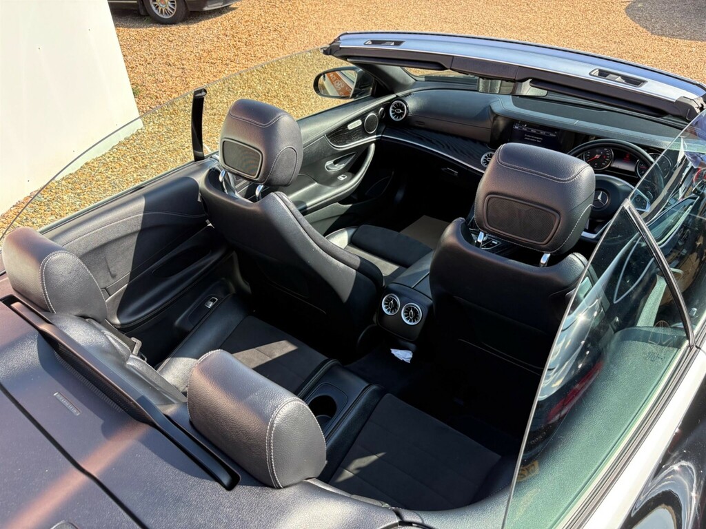 Mercedes-Benz E Class 2.0 D Amg Line Cabriolet G-tronic Euro 6 Ss HY18DYO Black #2