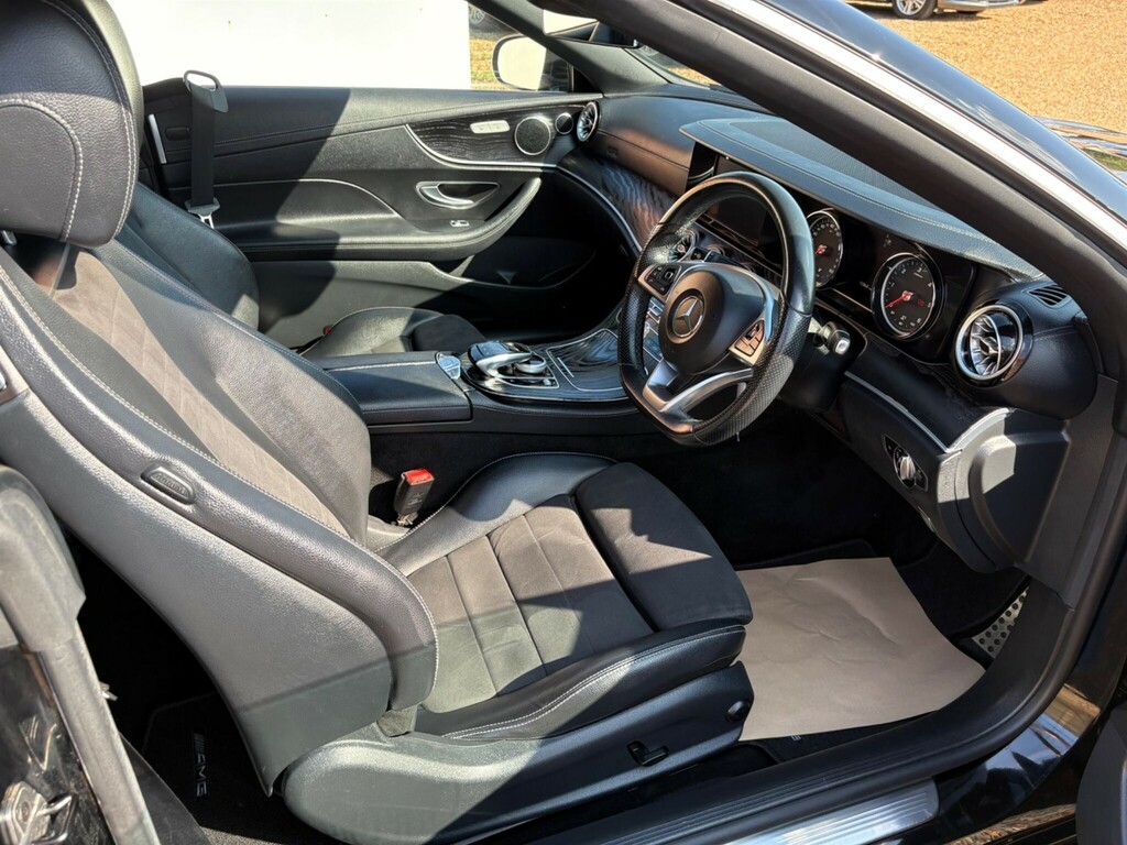Mercedes-Benz E Class 2.0 D Amg Line Cabriolet G-tronic Euro 6 Ss Black