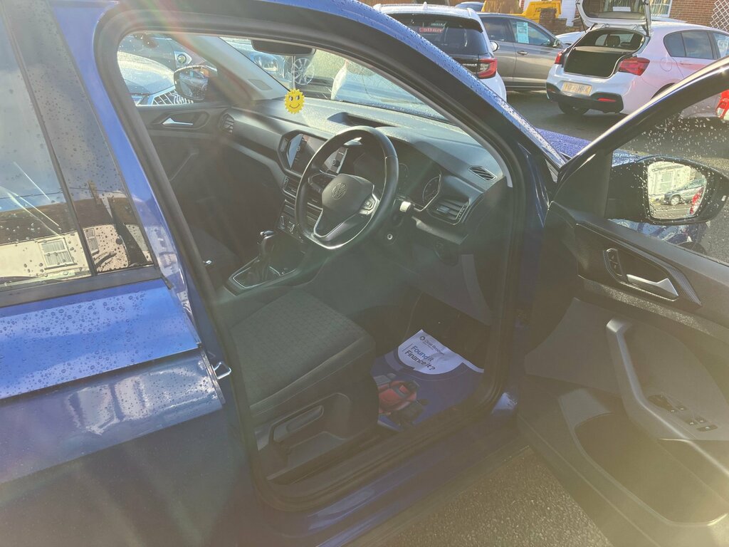 Volkswagen T-Cross Se 1.0 Tsi Suv Euro 6 7 Dsg S LD70WLZ Blue #2