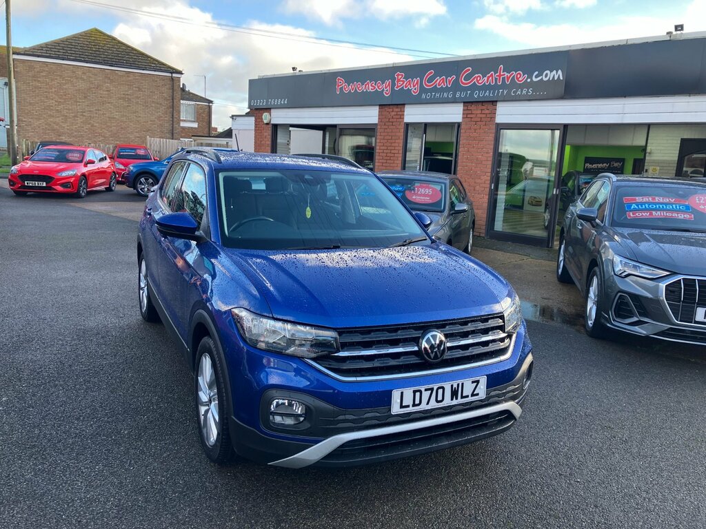 Volkswagen T-Cross Se 1.0 Tsi Suv Euro 6 7 Dsg S Blue