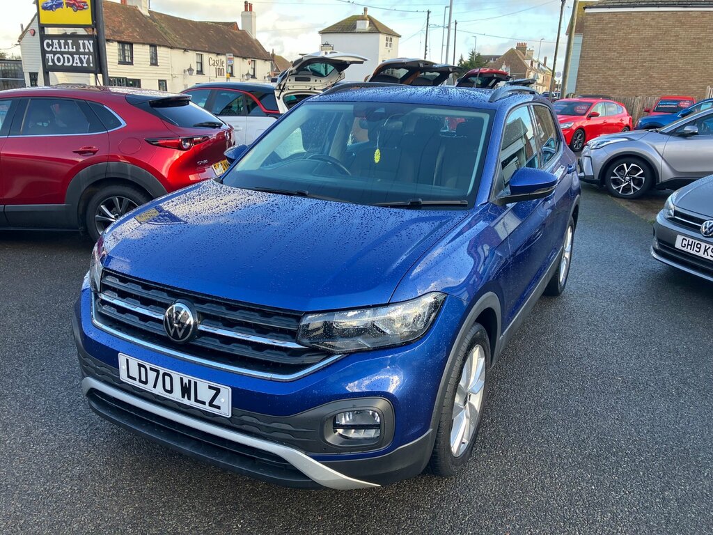 Volkswagen T-Cross Se 1.0 Tsi Suv Euro 6 7 Dsg S LD70WLZ Blue #5