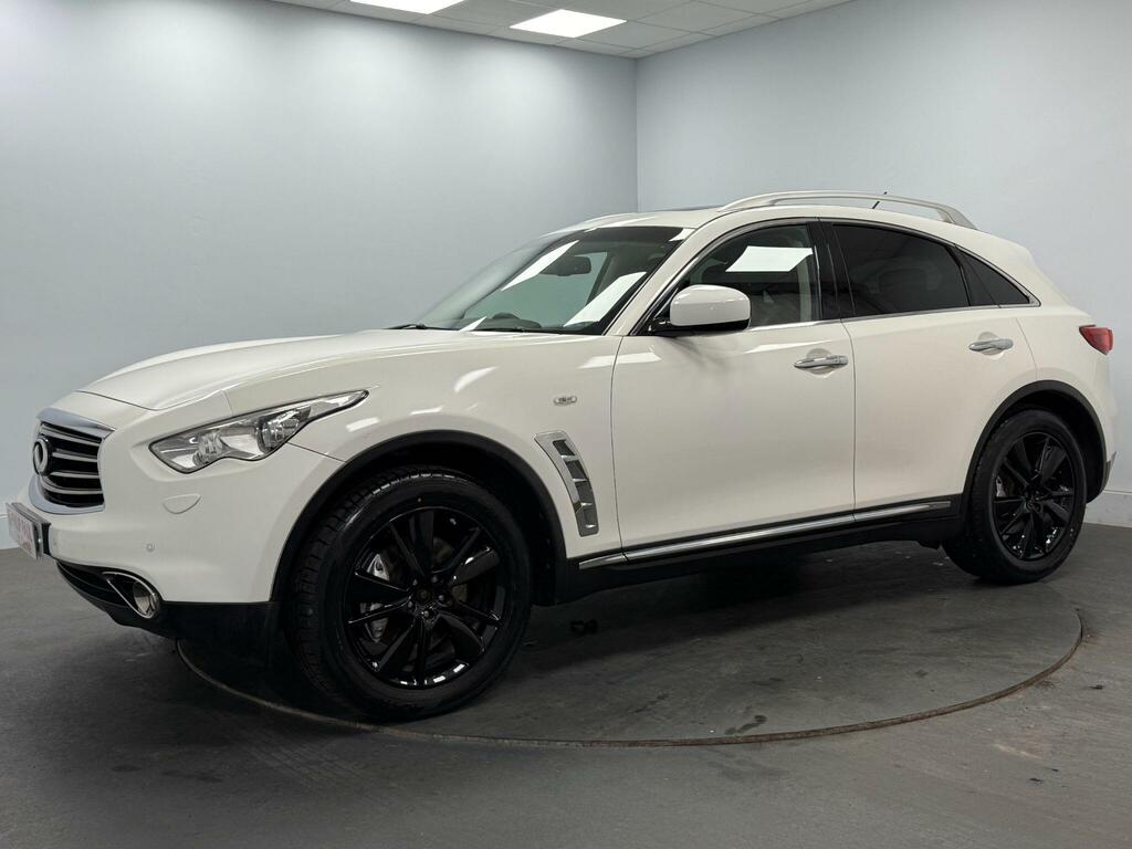 Infiniti QX70 3.0D Gt RX64SZD White #2
