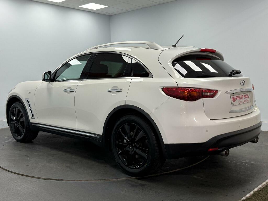 Infiniti QX70 3.0D Gt RX64SZD White #3